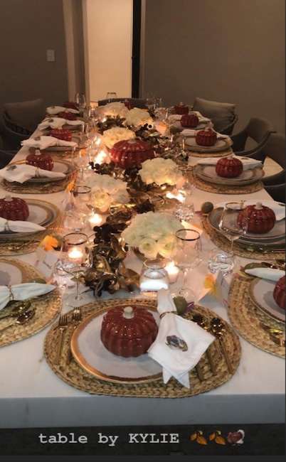 Kylie Jenner, Thanksgiving 2019